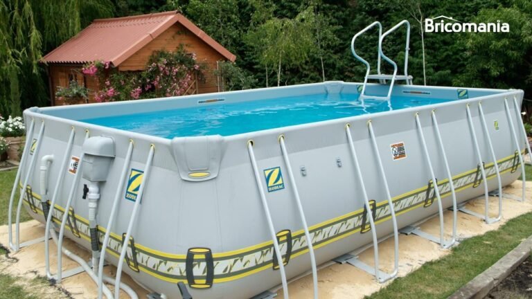 Qué materiales uso para nivelar piscina desmontable