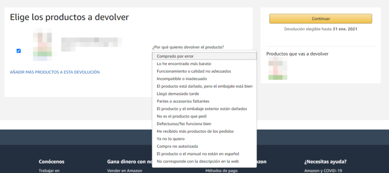 Cómo poner una reclamacion a Amazon España