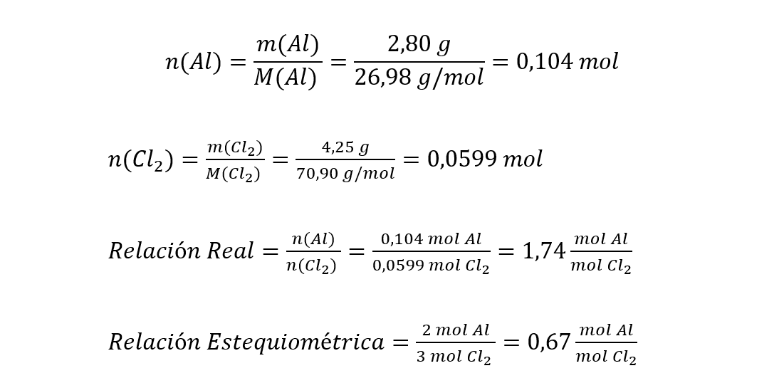 como saber cual es el producto de una reaccion quimica