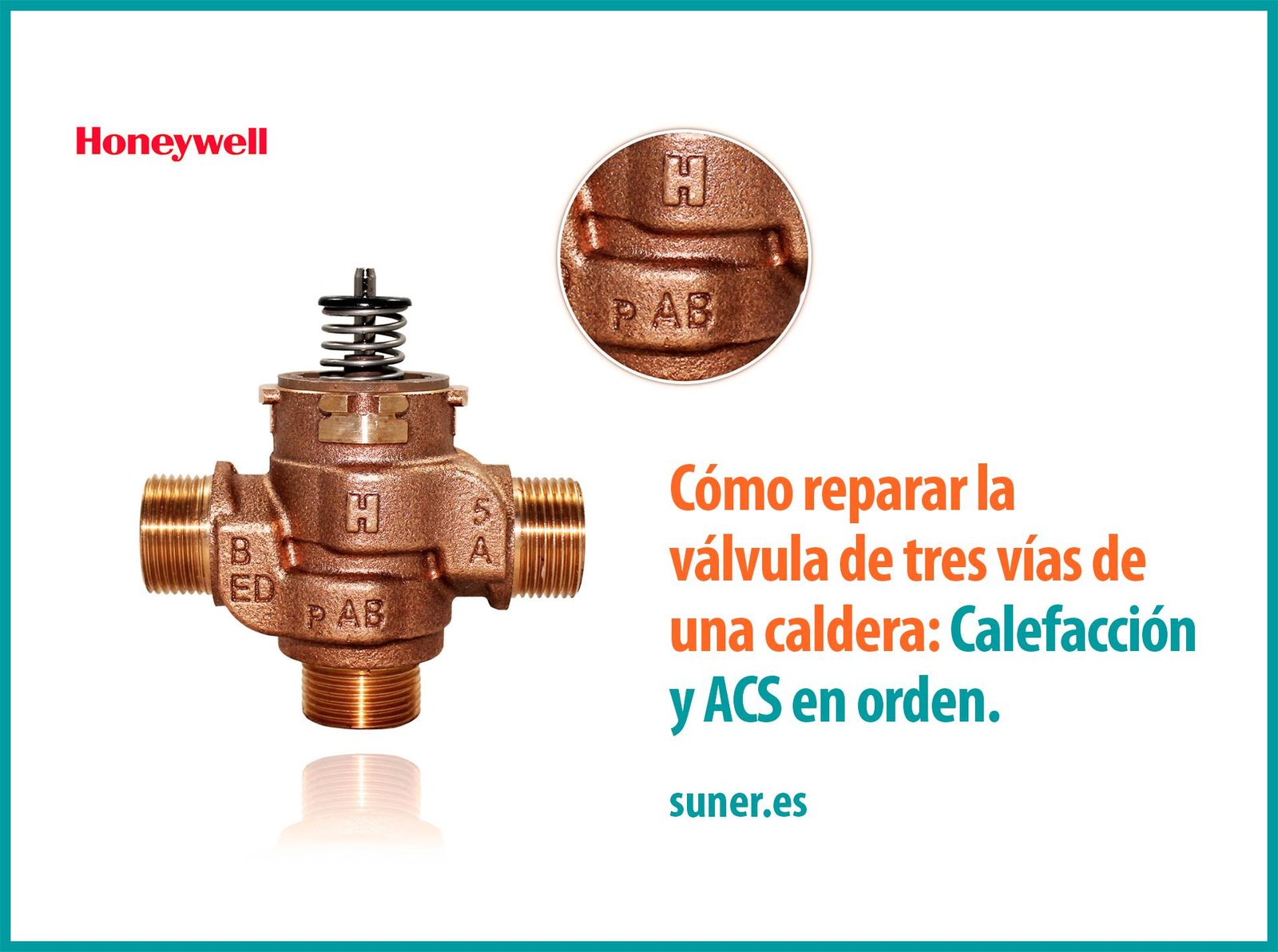 como saber si la valvula de 3 vias esta danada