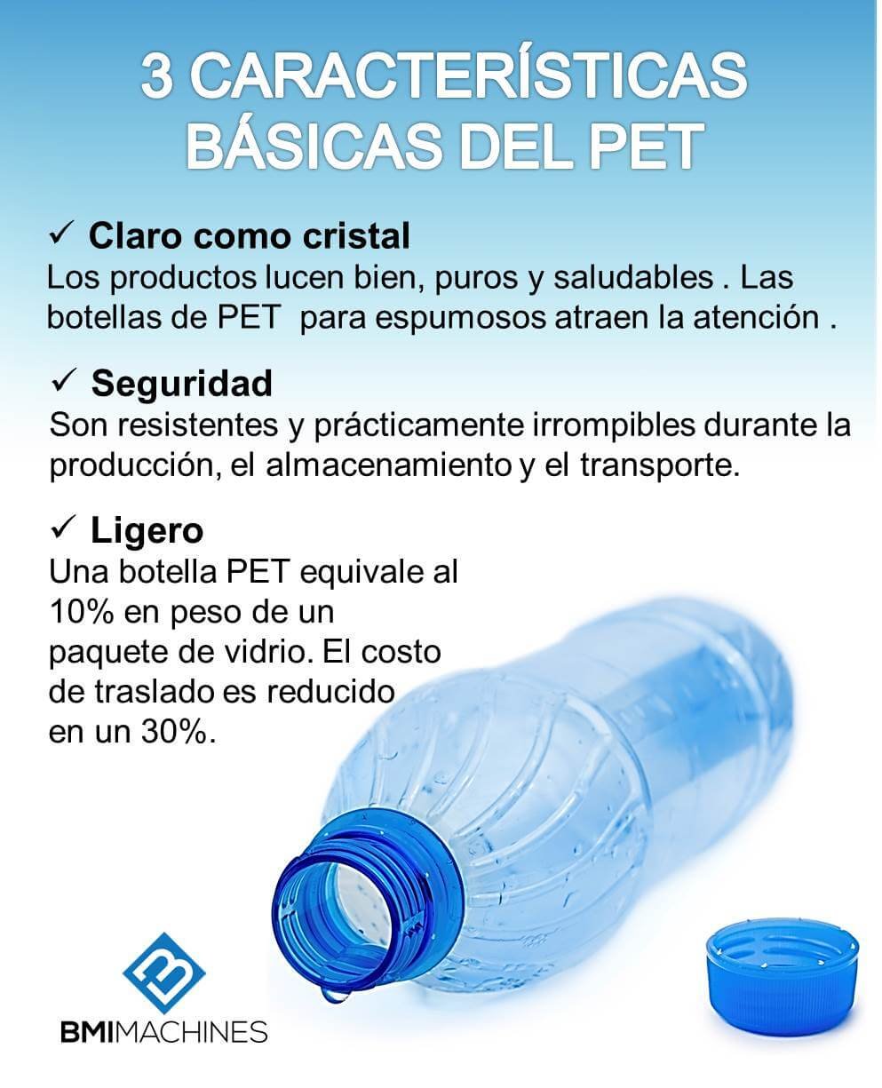 como saber si una botella es de pet