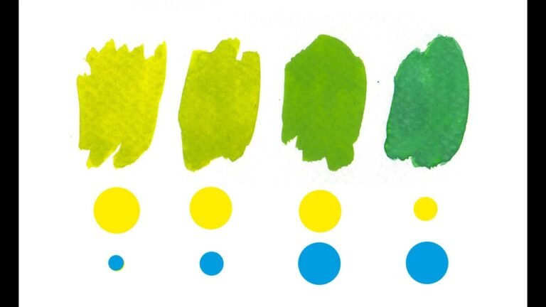 Cómo se hace el color verde claro