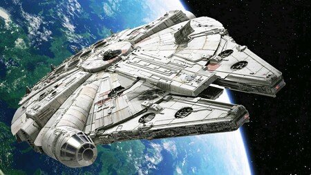Cómo se llama la nave de Stars Wars