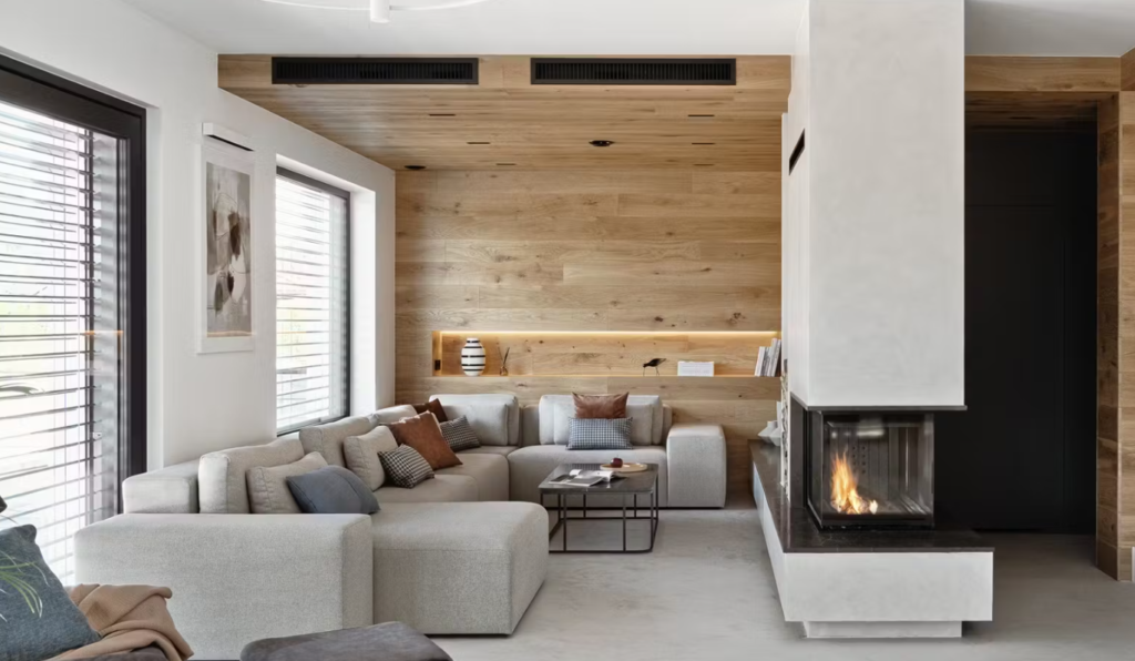 Ambiente acogedor con temperatura ideal en invierno