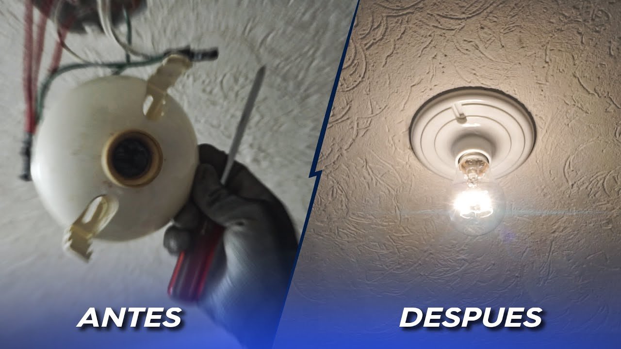 que pasa si se moja un foco de luz