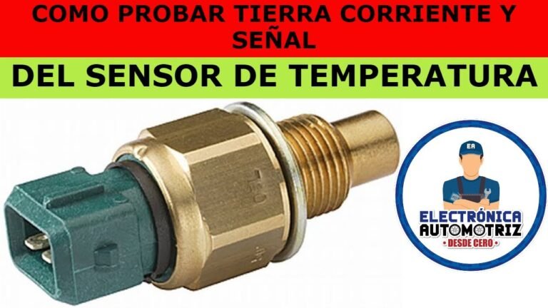 Qué voltaje le llega al sensor de temperatura