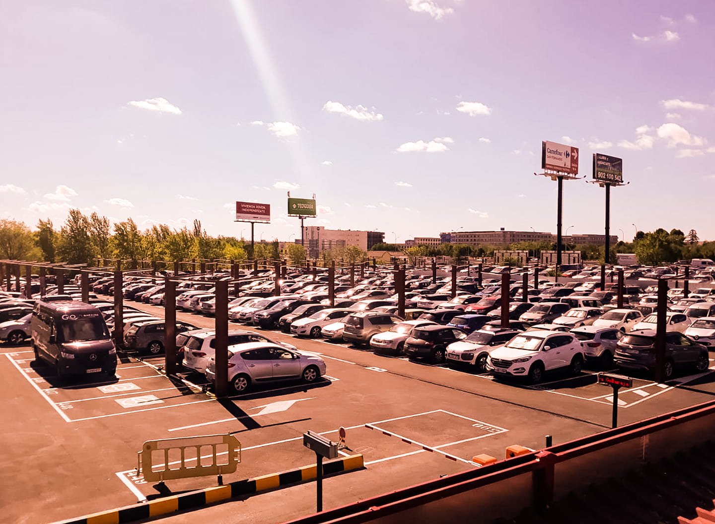 aparcamiento de larga estancia en barajas