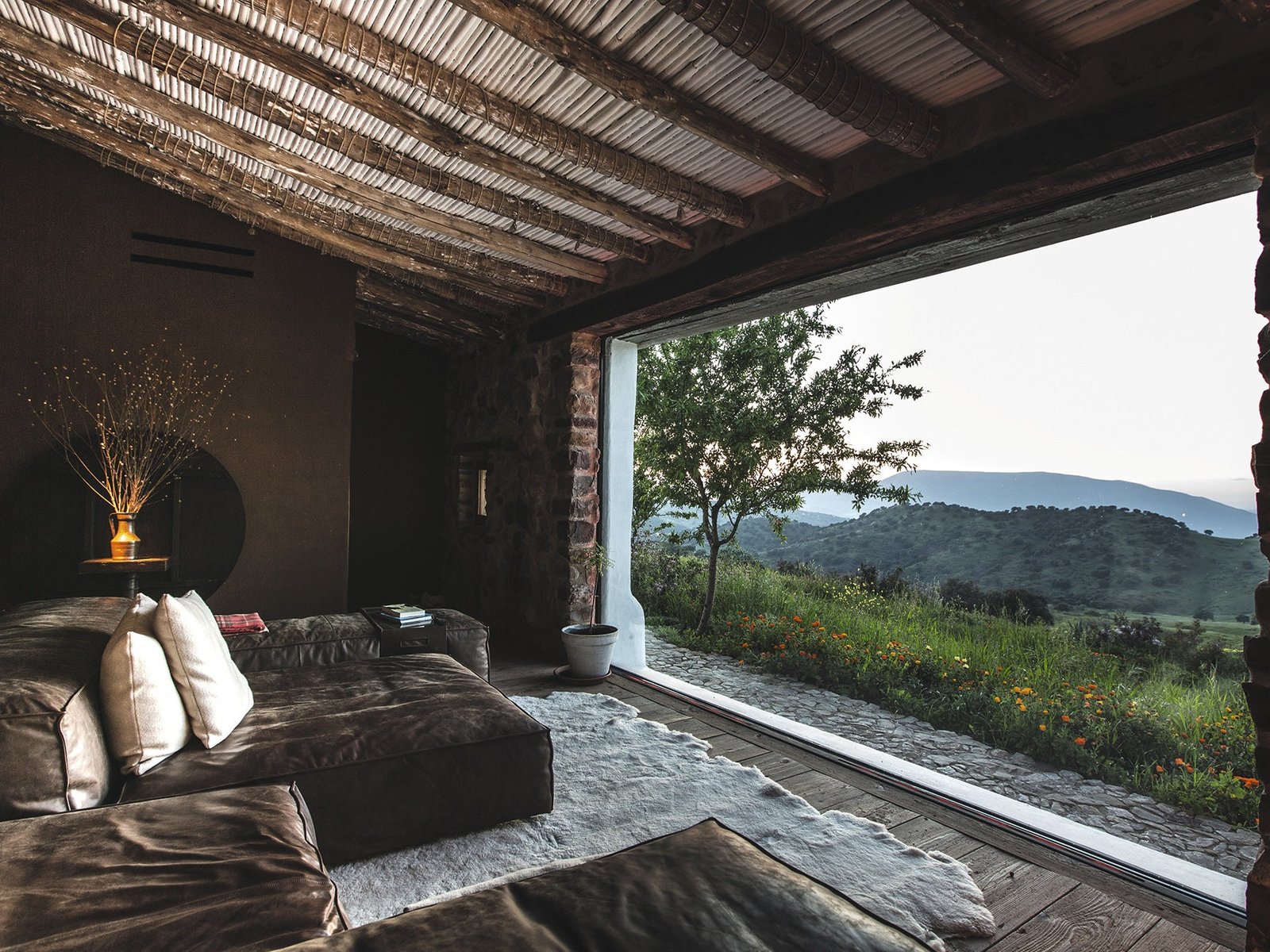 apartamentos modernos con spa en naturaleza