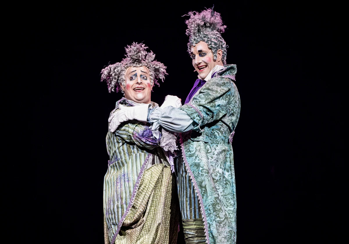 artistas del circo del sol en accion