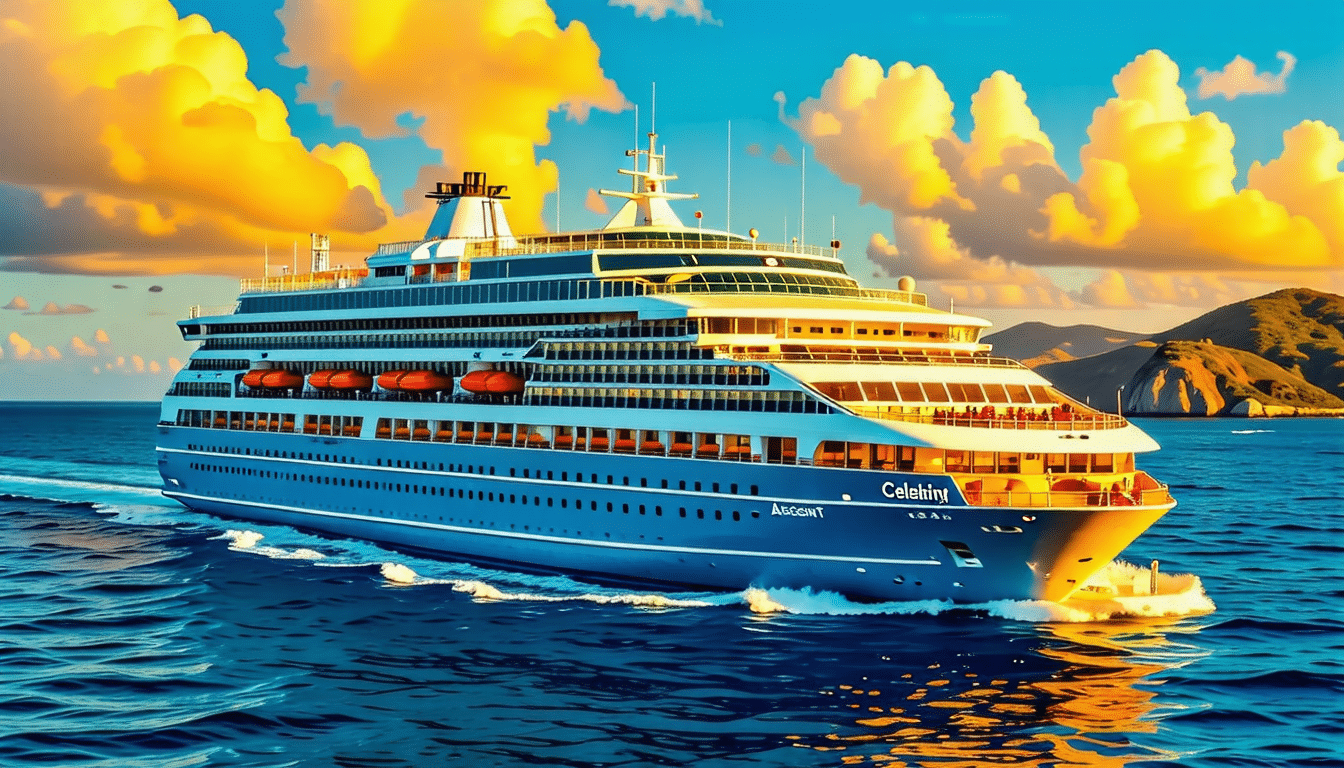 barco de pasajeros navegando en el mar