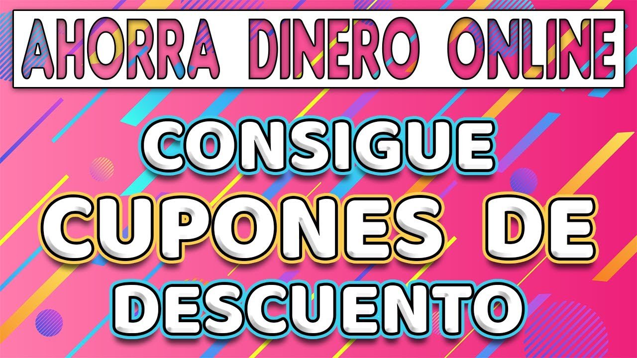 busqueda de cupones de descuento online