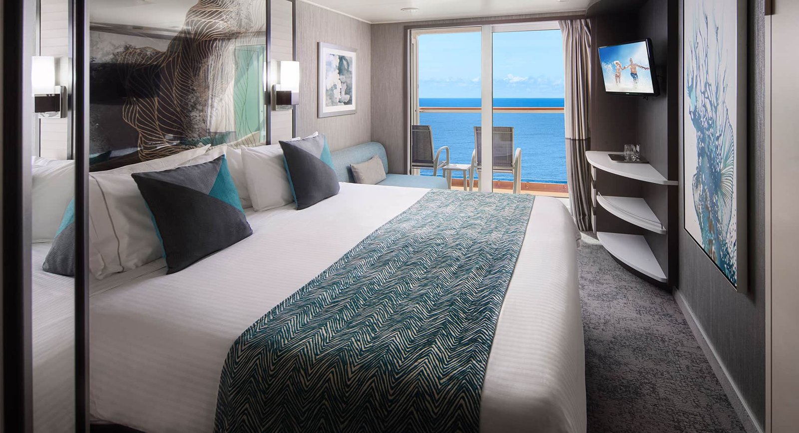 camarote con balcon en crucero