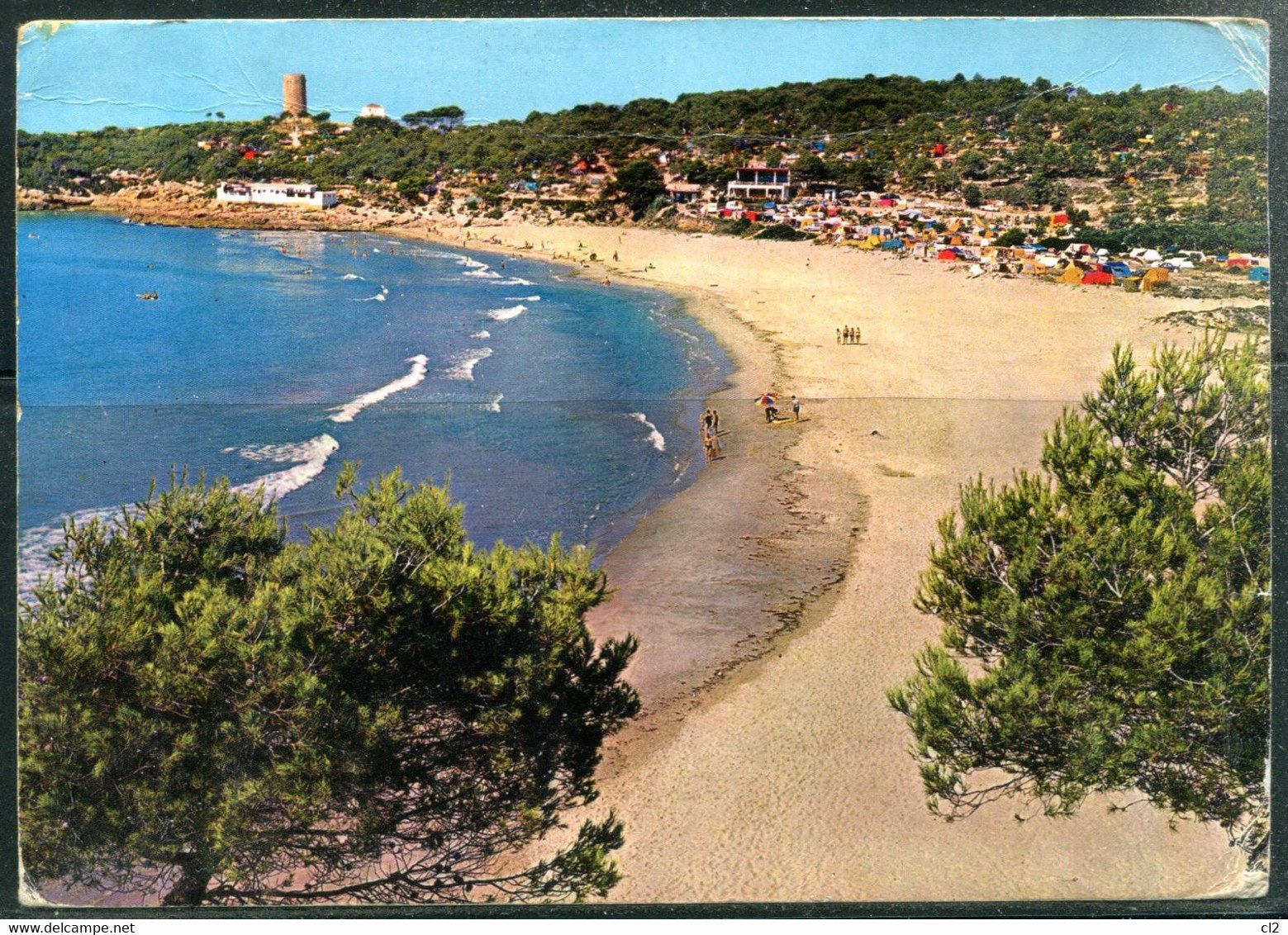 camping en la playa torre de la mora