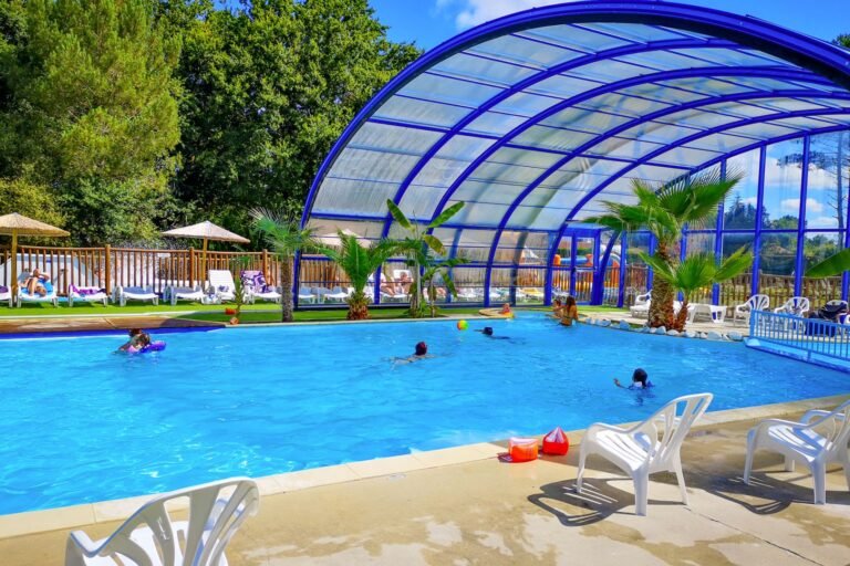 Dónde encontrar camping en las Landas con piscina climatizada