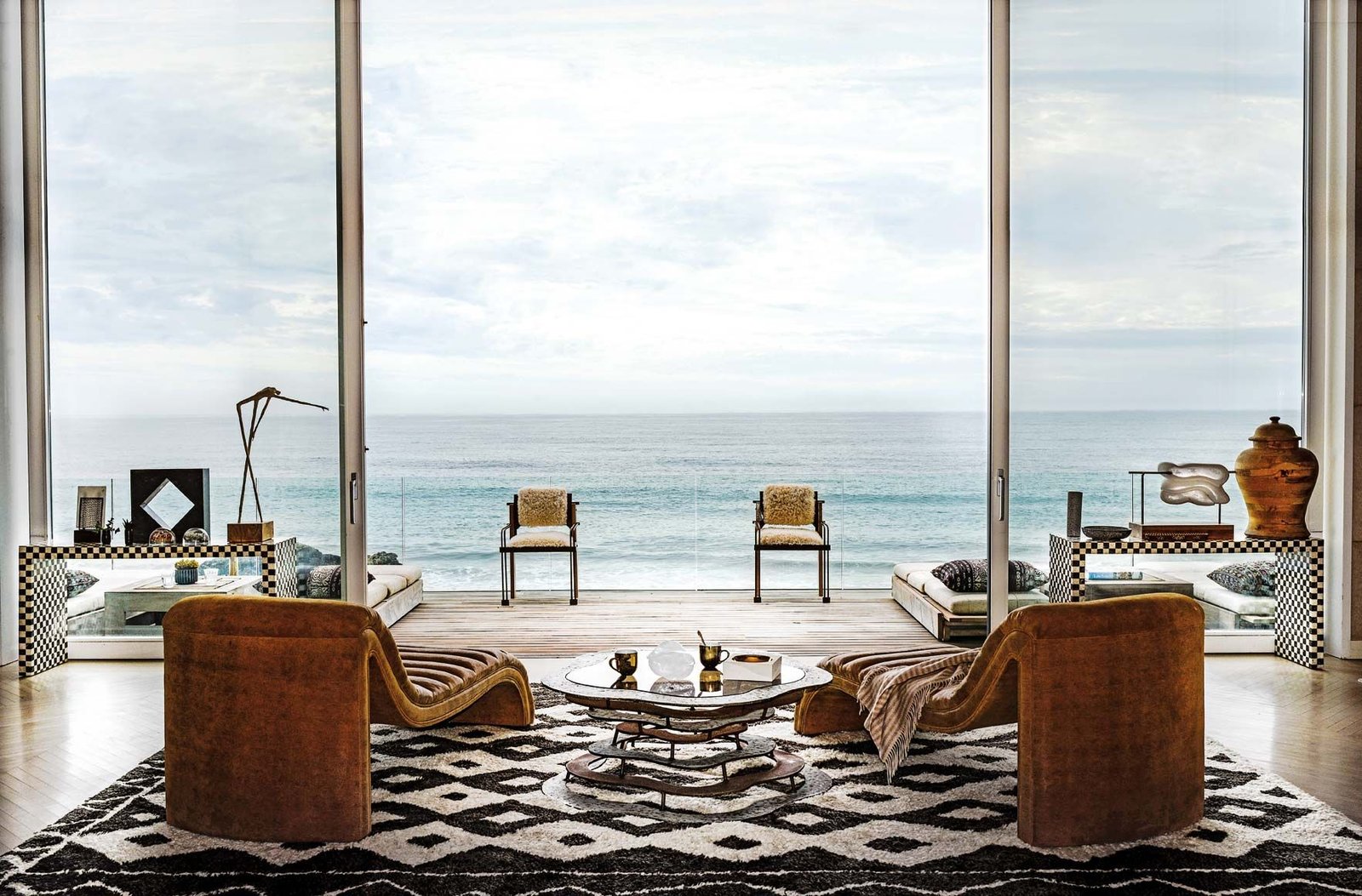 casa de playa con vista al mar