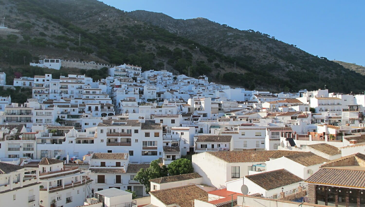 casas tipicas en mijas andalucia