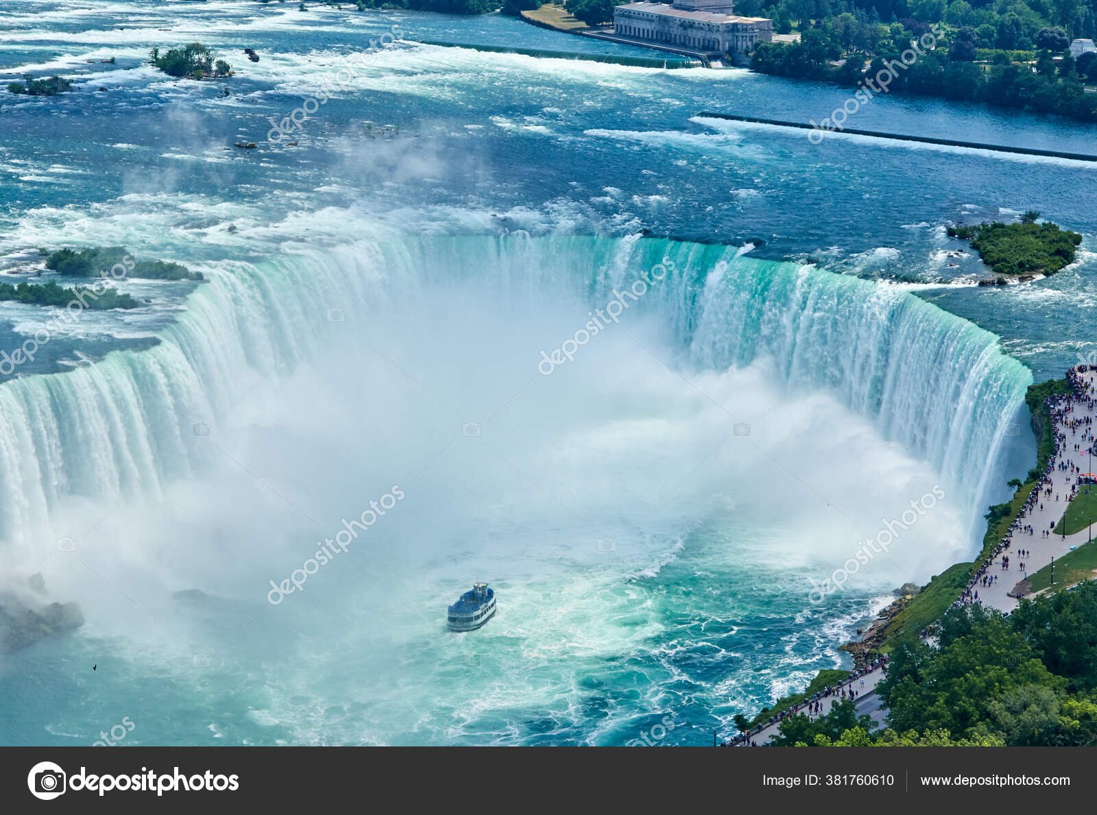 cascadas de niagara en un dia soleado