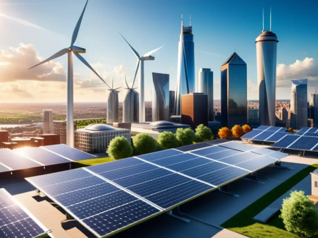 energia renovable en un entorno urbano