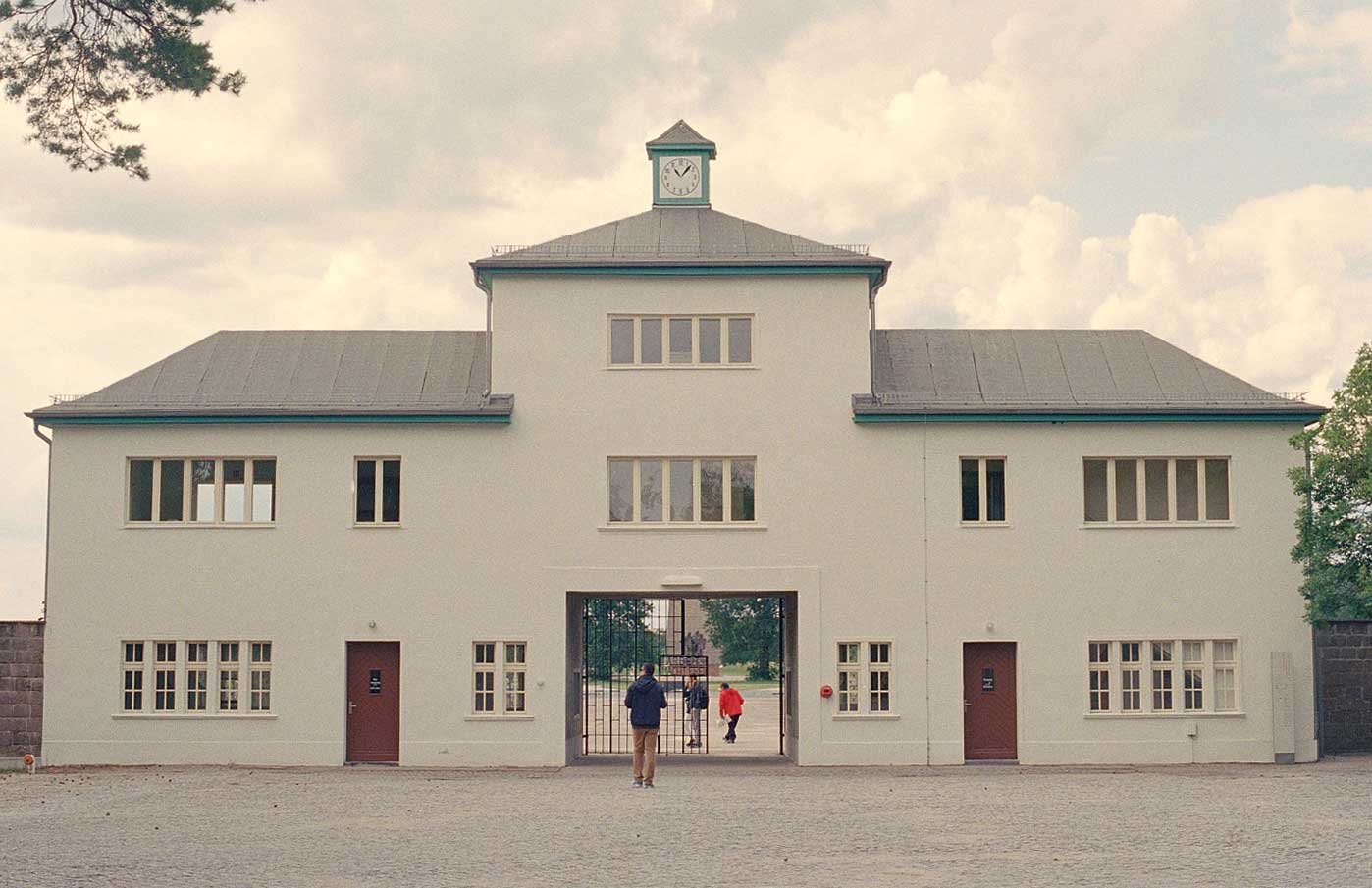 entrada al campo de concentracion de sachsenhausen