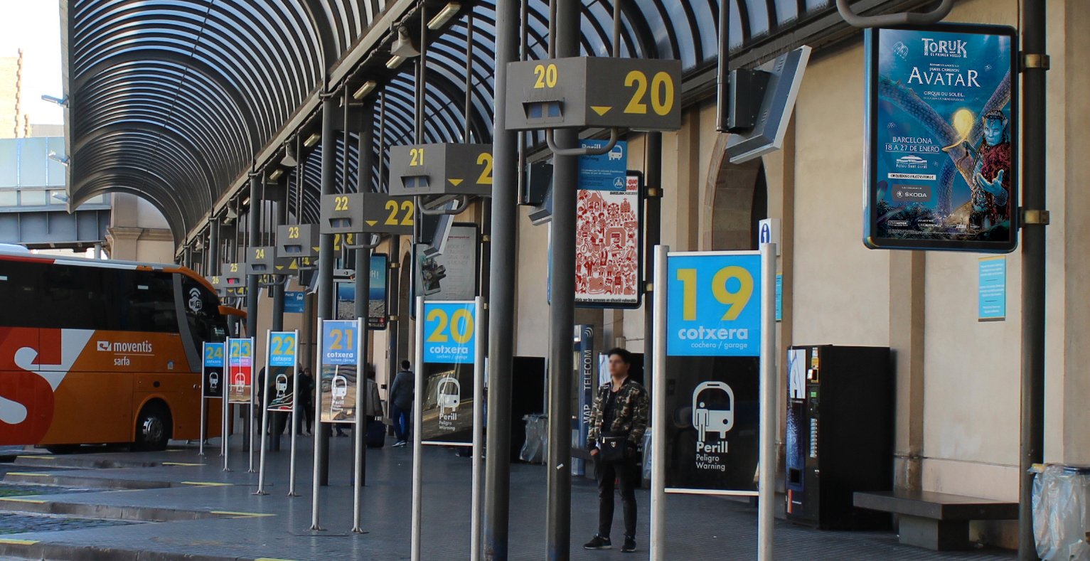 estacion de autobuses en barcelona