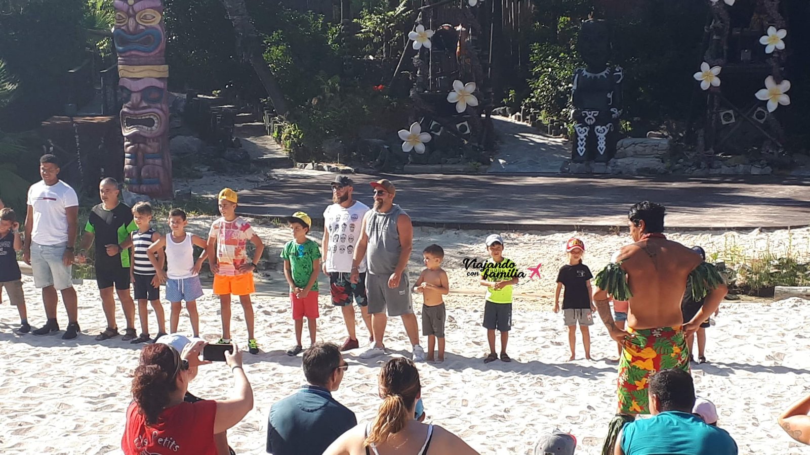 familia disfrutando en portaventura 2