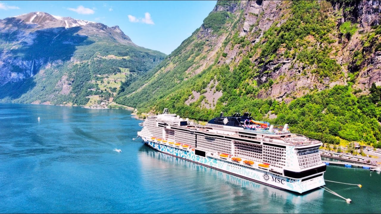 fiordos noruegos con un crucero msc