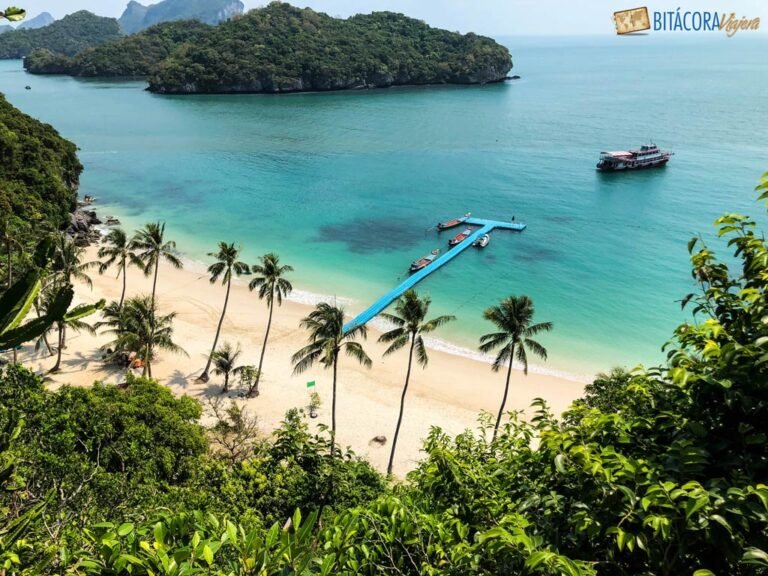 Dónde se encuentra el Parque Nacional de Mu Ko Ang Thong