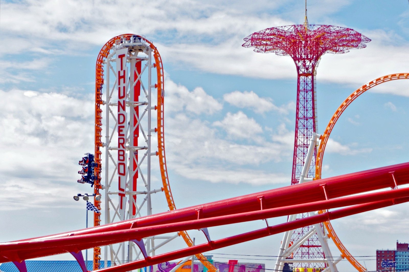 montanas rusas en luna park coney island
