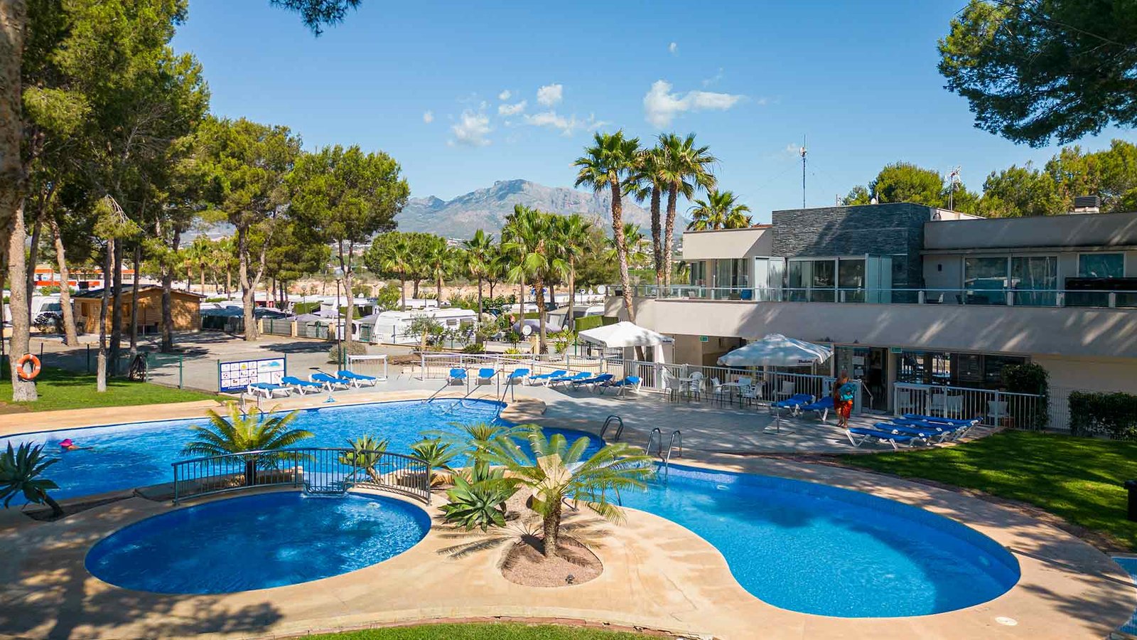 naturaleza y camping en albir alfaz del pi