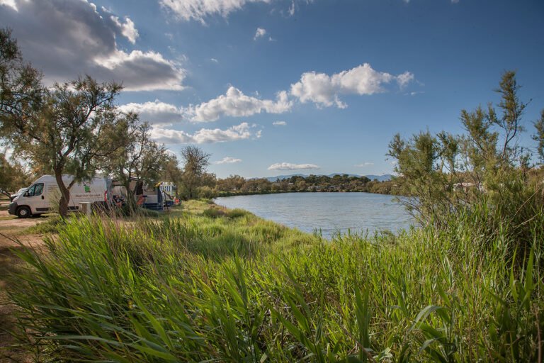 Dónde se encuentra el camping El Delfín Verde en Girona