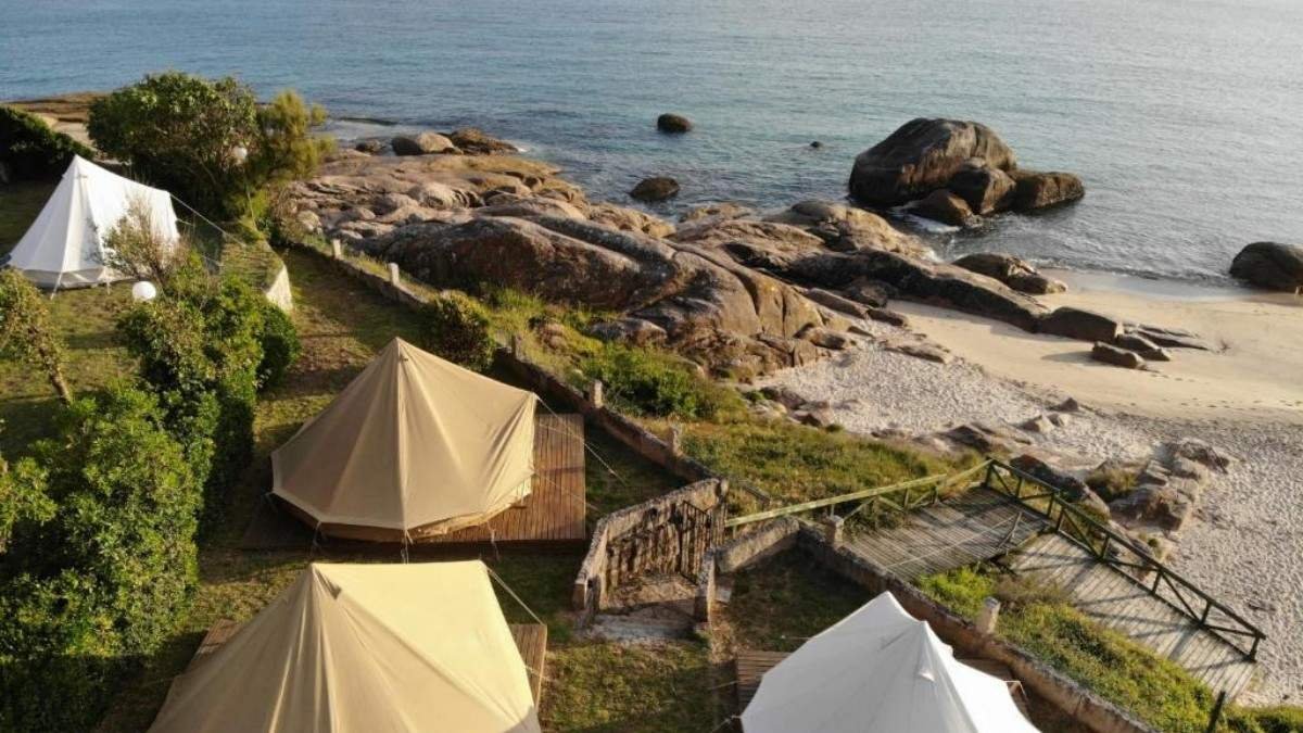 naturaleza y campings en las rias altas