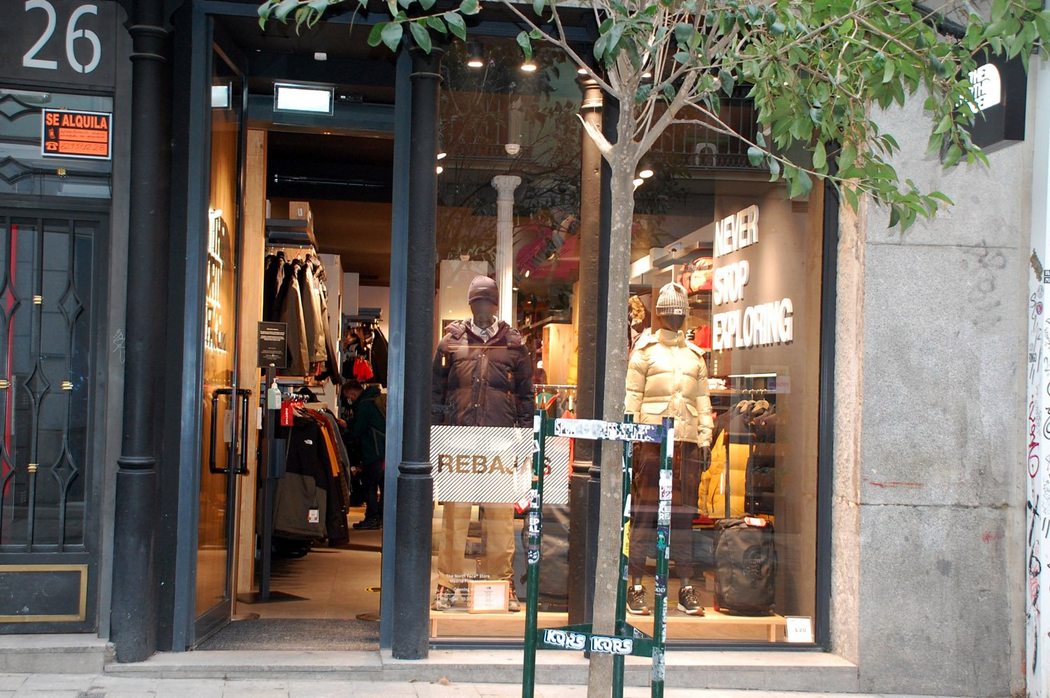 outlet de north face en madrid