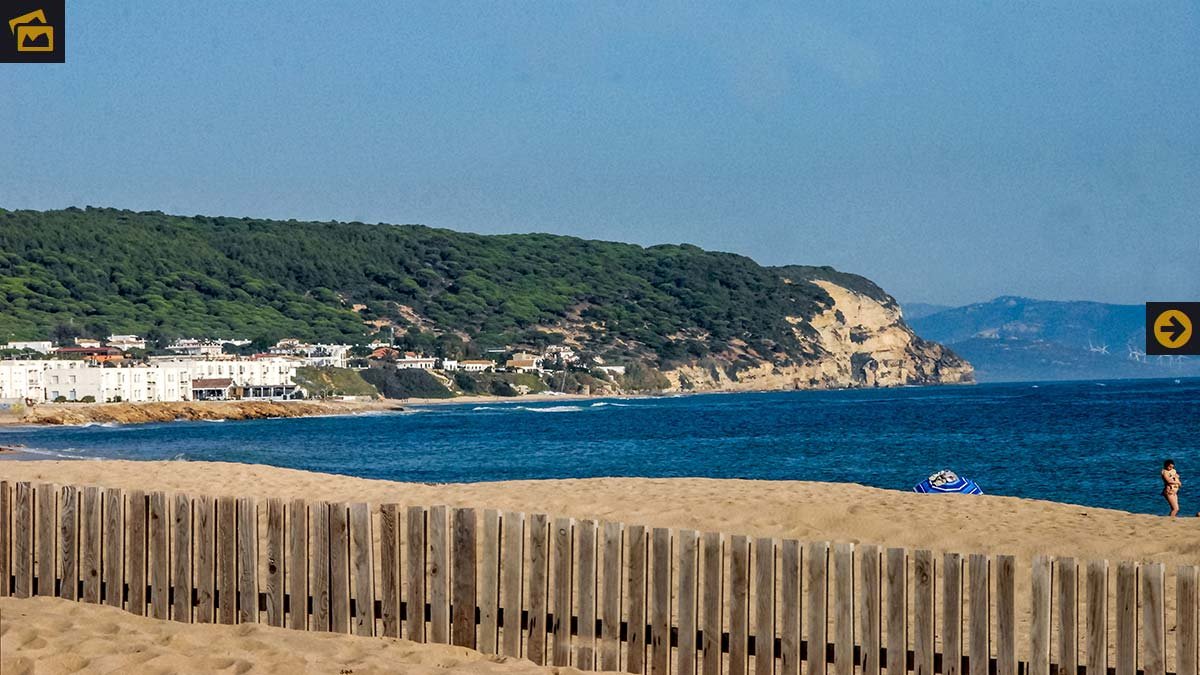 paisaje costero de canos de meca