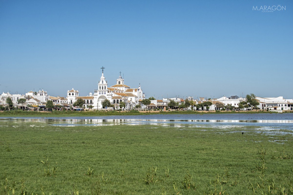 paisaje de el rocio con naturaleza
