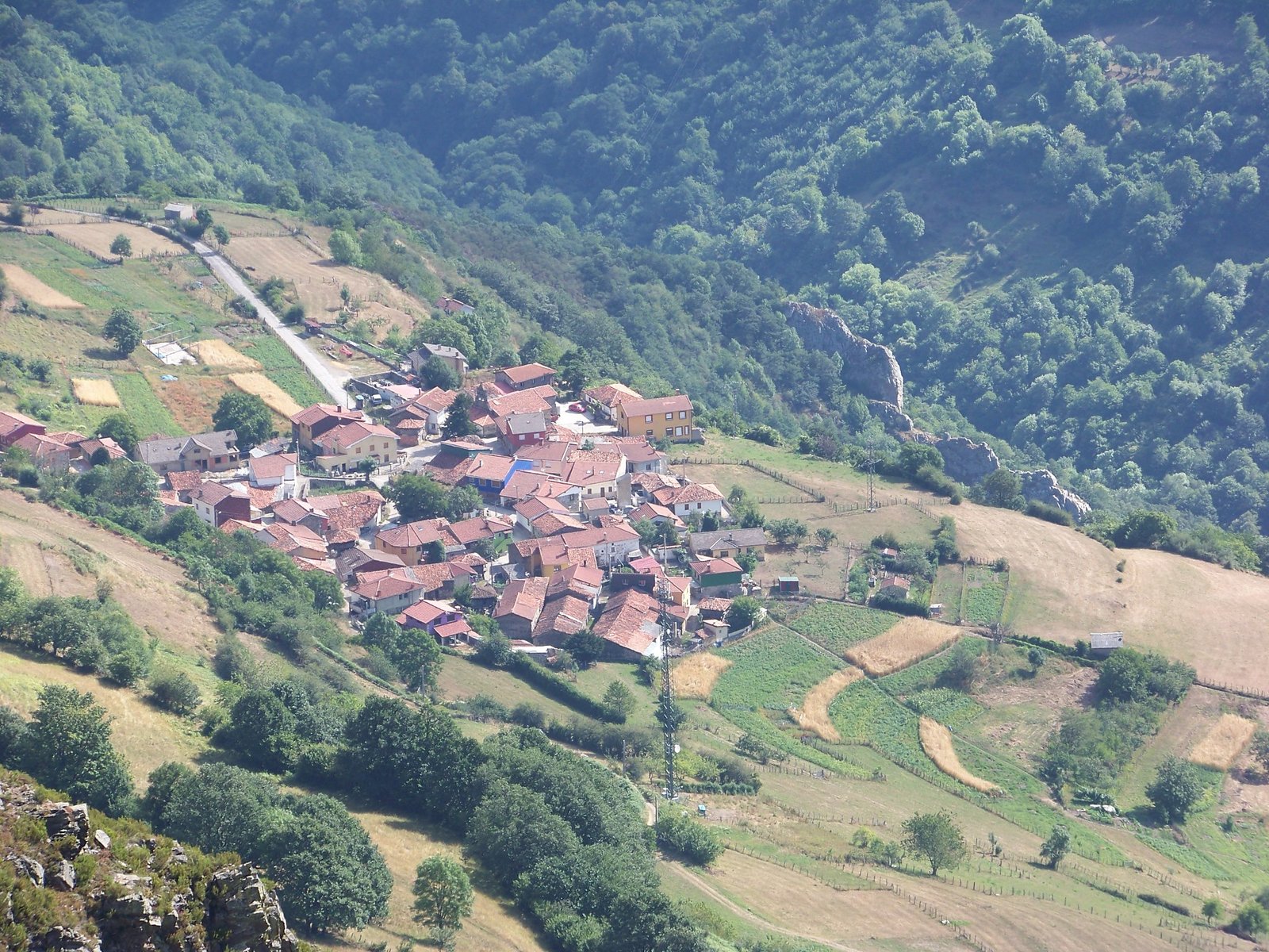 paisaje de los llanos en espana