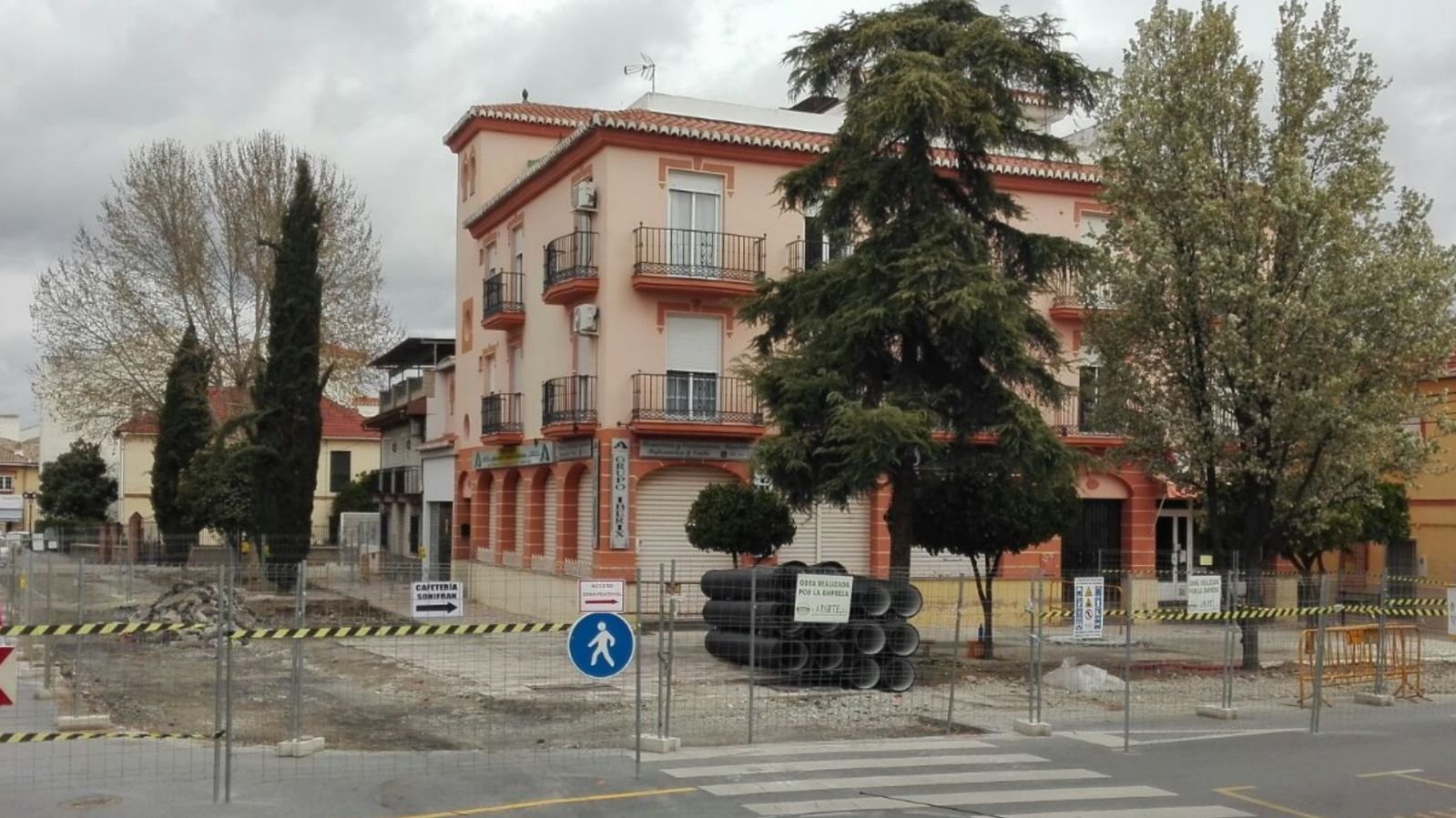 paisaje del corral del agua en cullar vega