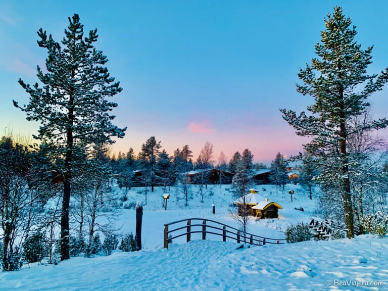 Es recomendable un viaje a Laponia en el puente de diciembre