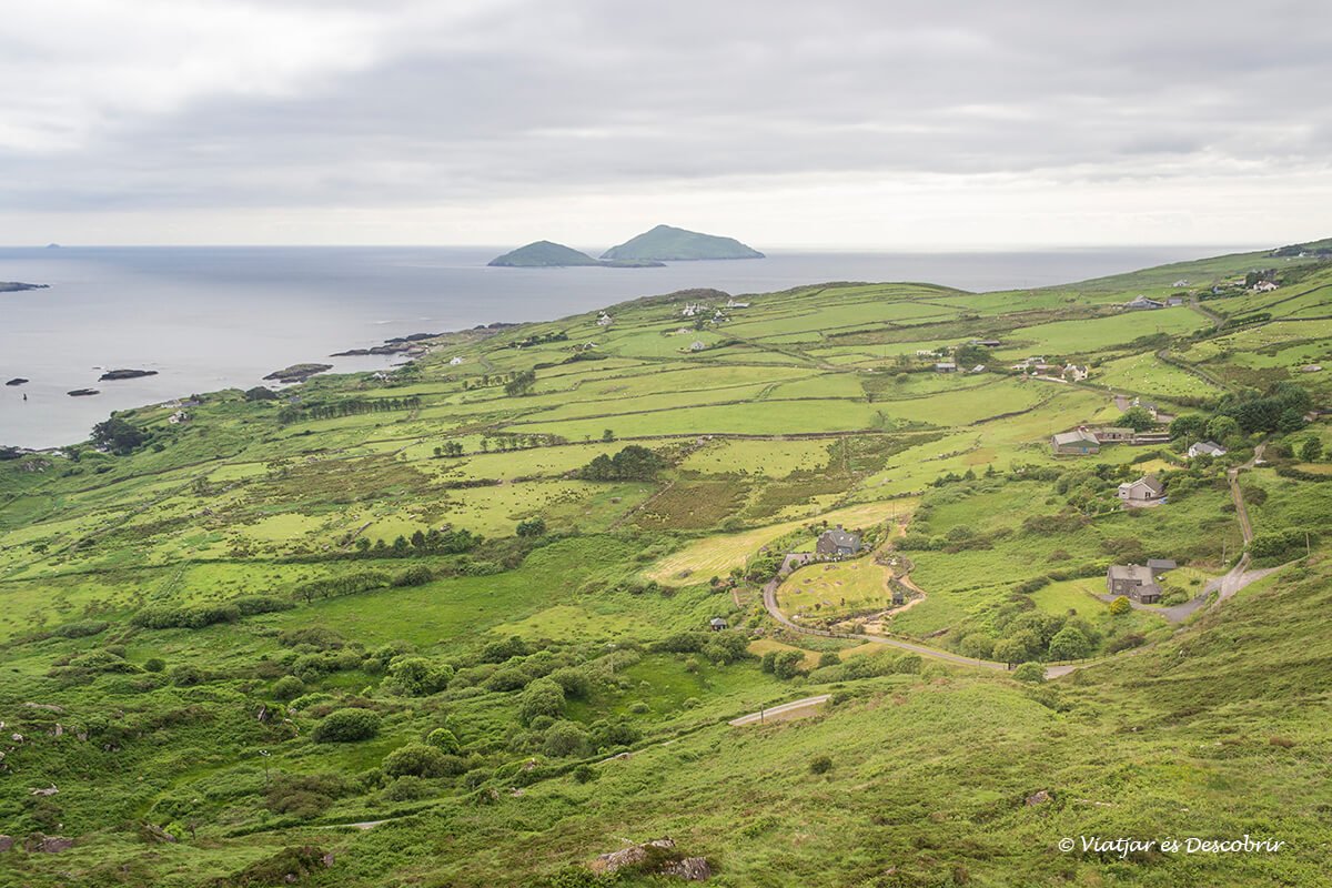 paisaje panoramico del anillo de kerry