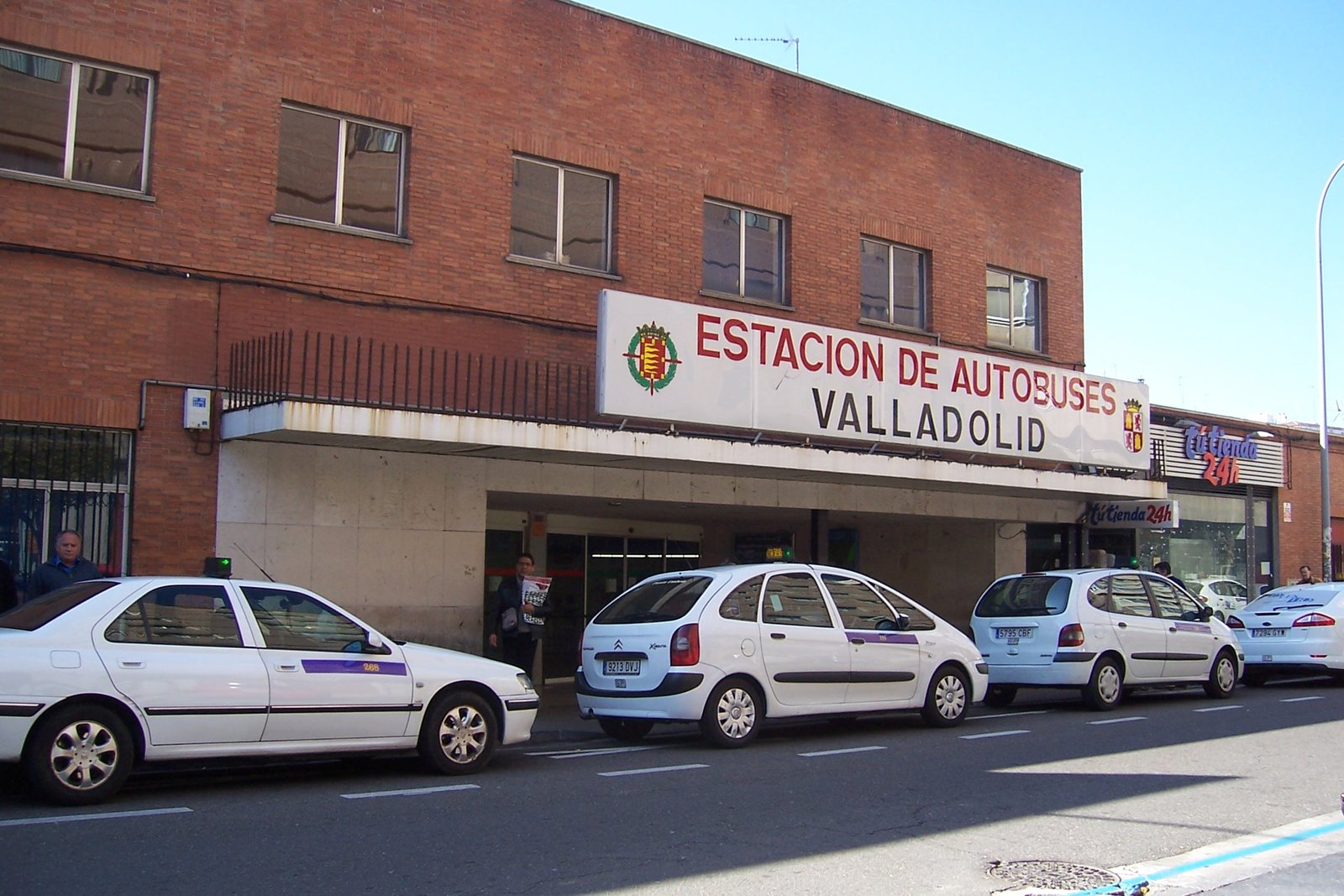 parada de autobus en valladolid