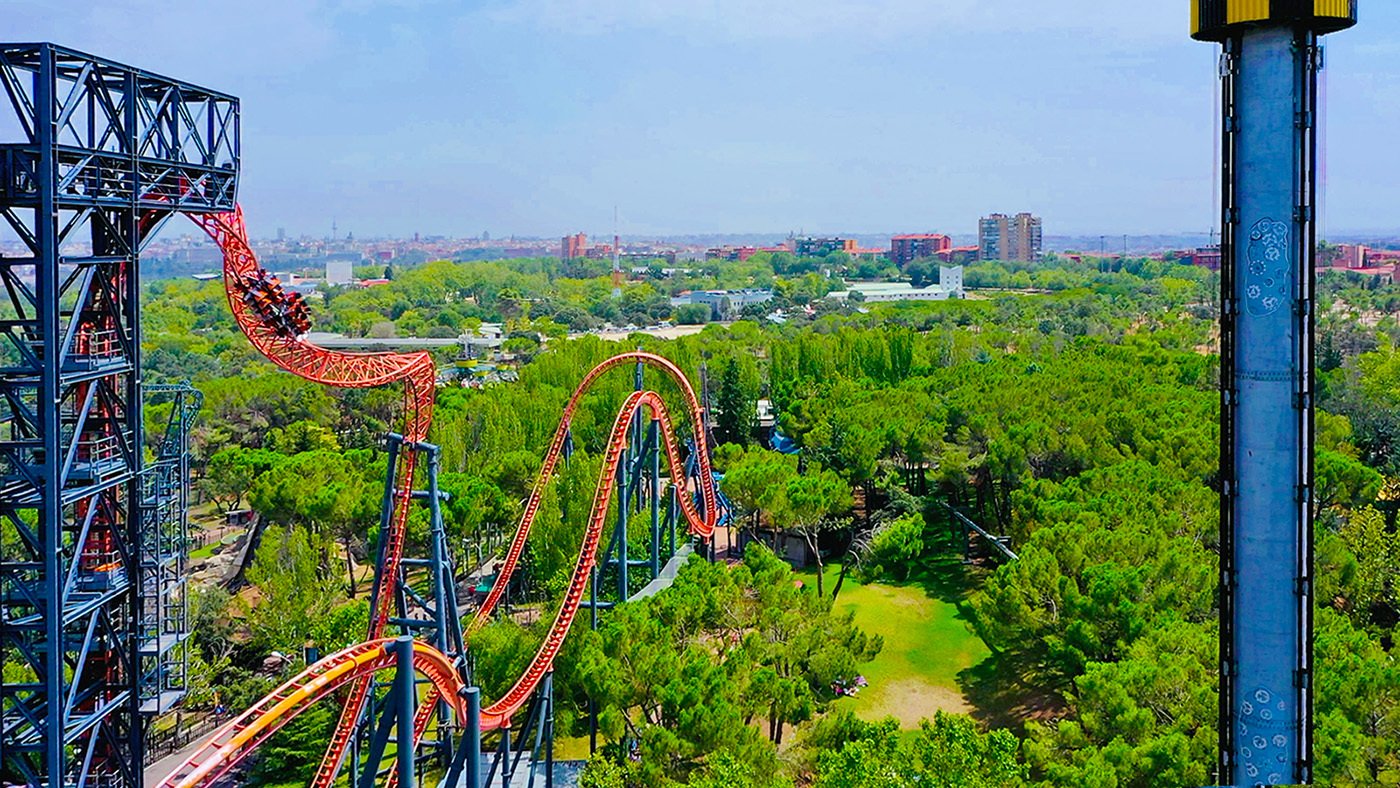 parque de atracciones en madrid con diversion