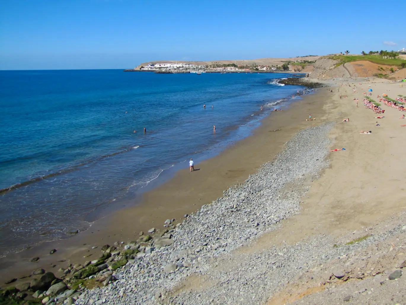 playa de las meloneras en gran canaria