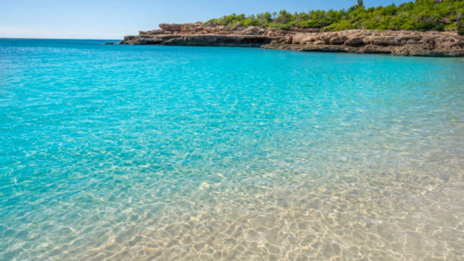 playa paradisiaca de la costa dorada