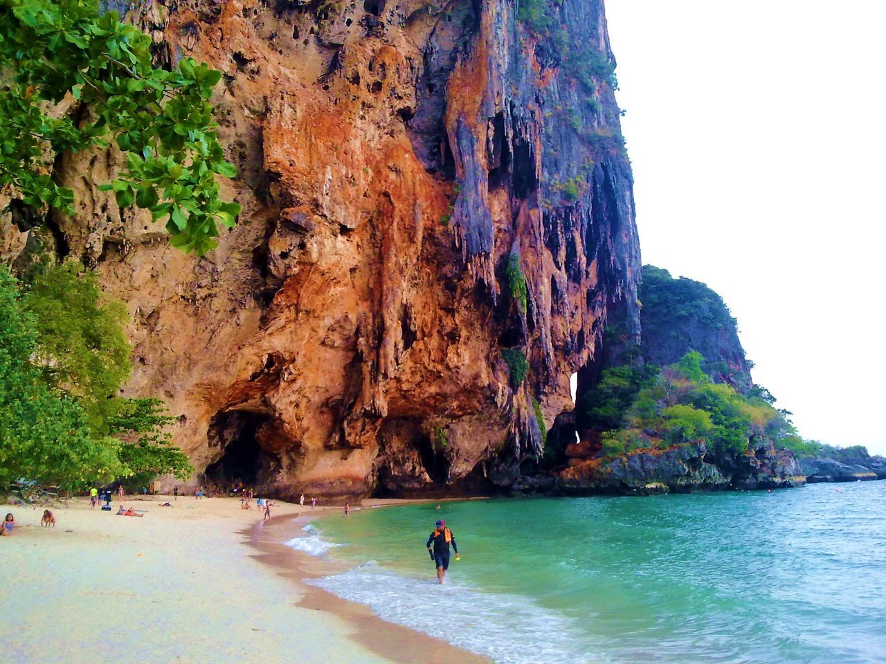 playa paradisiaca en ao nang tailandia