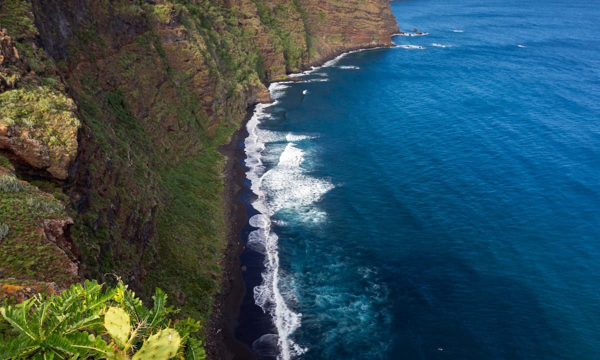 playa paradisiaca en la palma