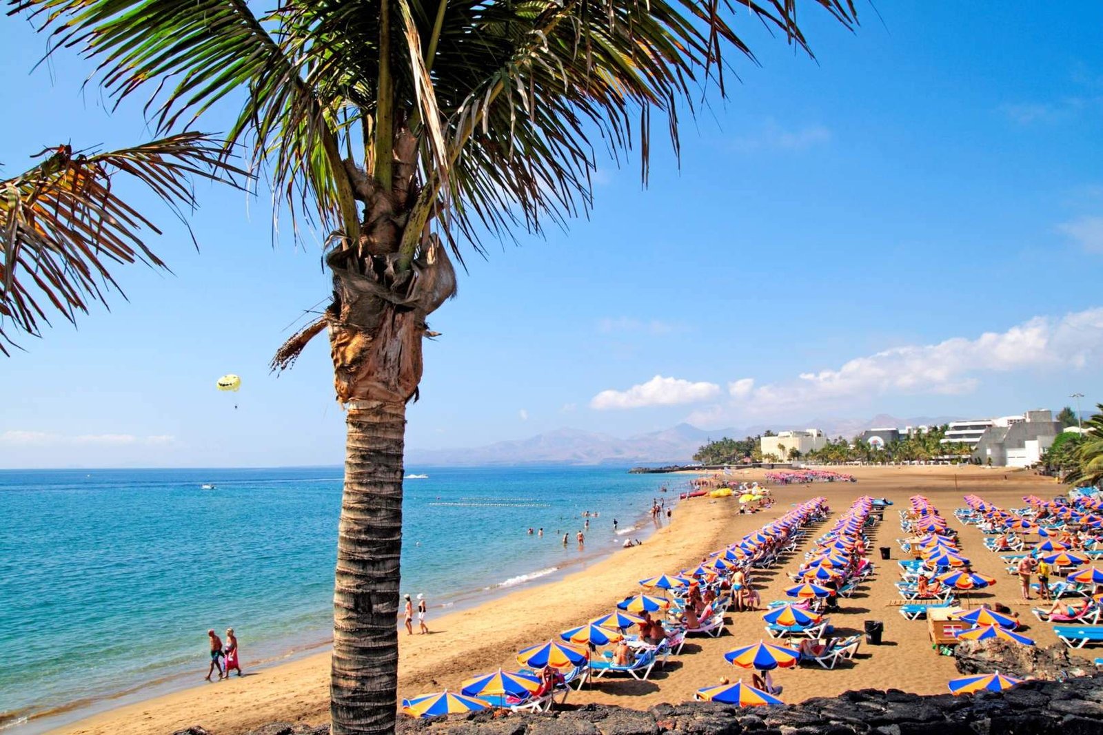 playa paradisiaca en puerto del carmen