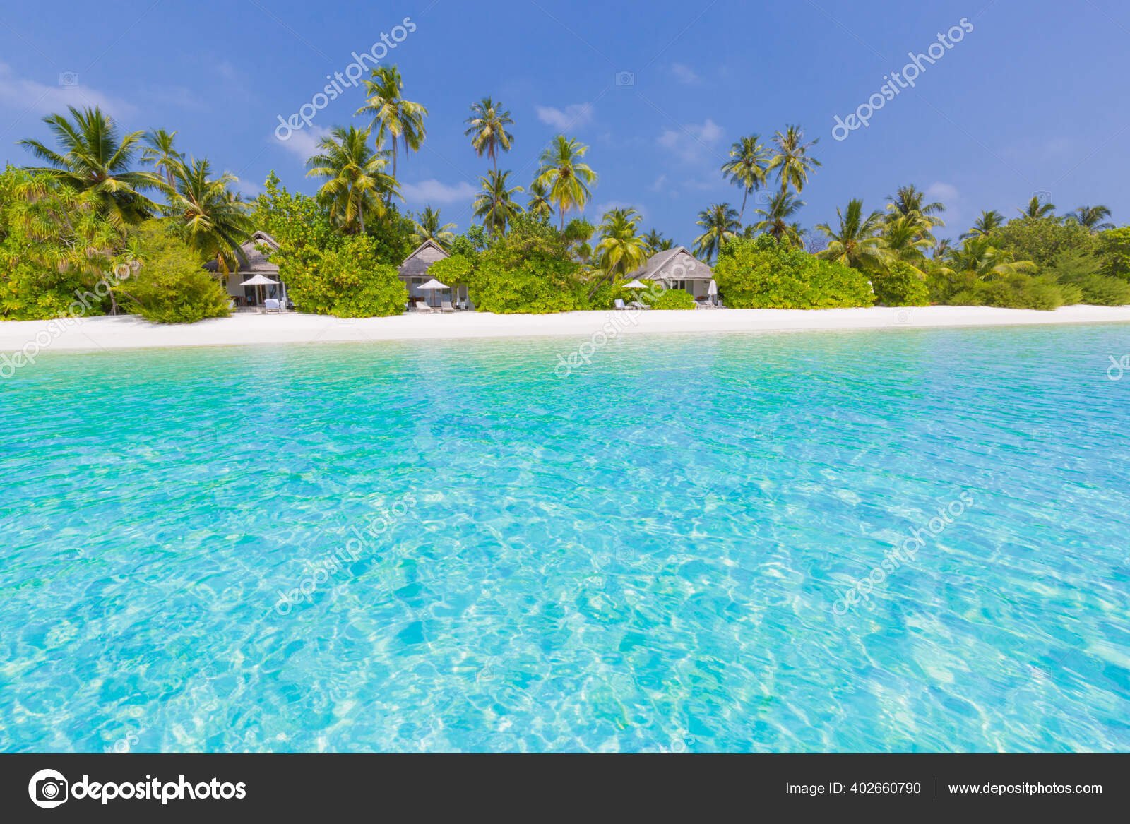 playa paradisiaca en resort tropical