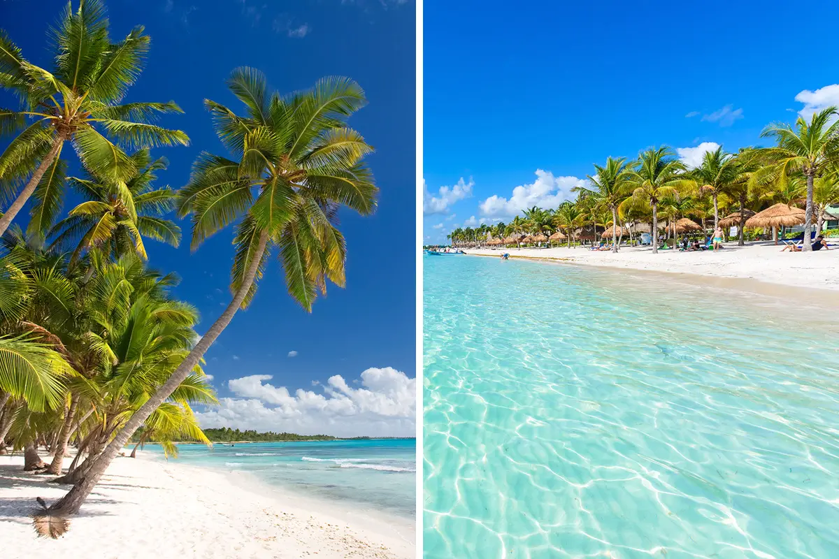 playas paradisiacas en punta cana y riviera maya