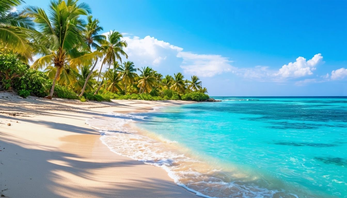 playas soleadas en punta cana en agosto