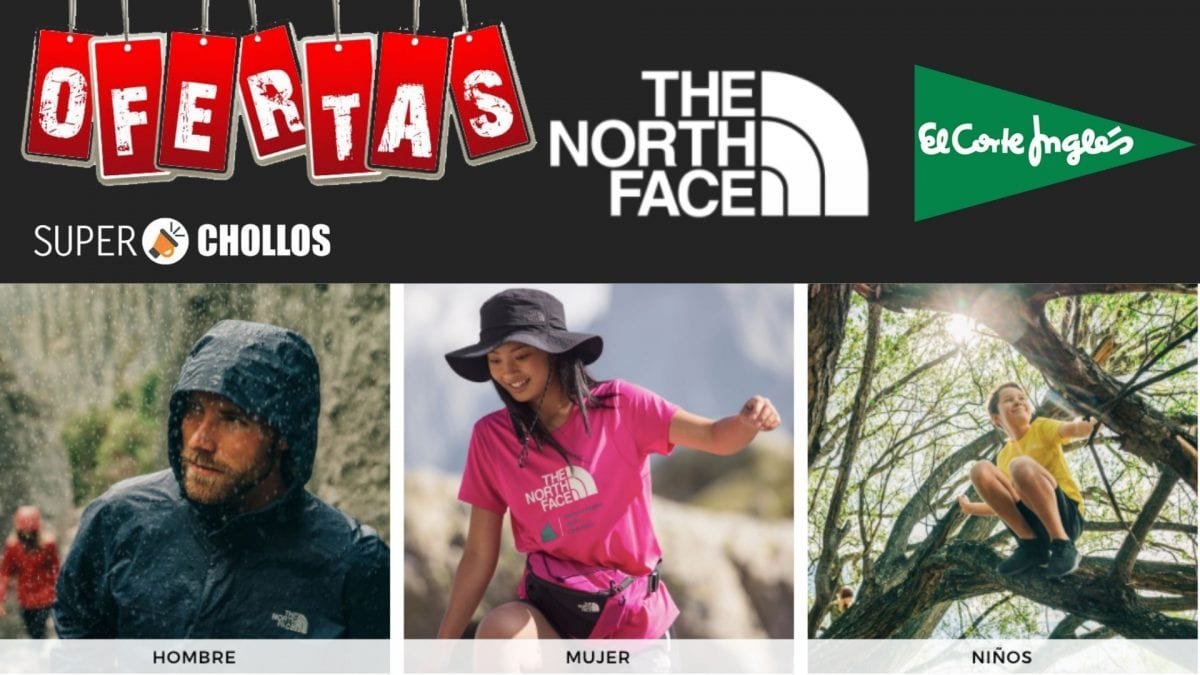productos north face en tiendas el corte ingles