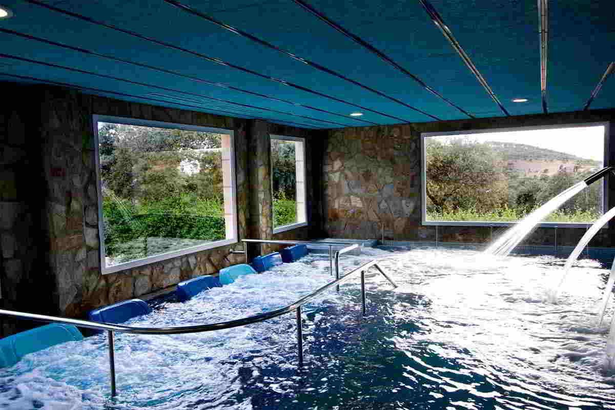 relax en el balneario fuentes del trampal